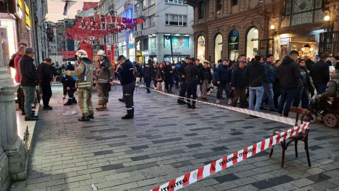 stiklal Caddesi'nde doalgaz kaa