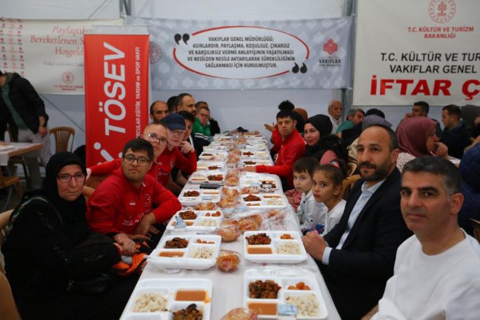 TSEVli sporcular iftar program dzenledi