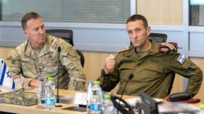 srail Genelkurmay Bakan Halevi ile CENTCOM Komutan Orgeneral Kurilla bir araya geldi