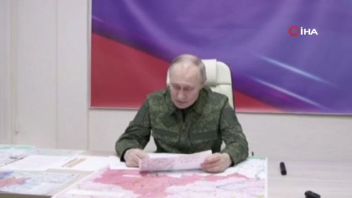 Putin, Ukraynann igal ettii Kursku ilk kez ziyaret etti