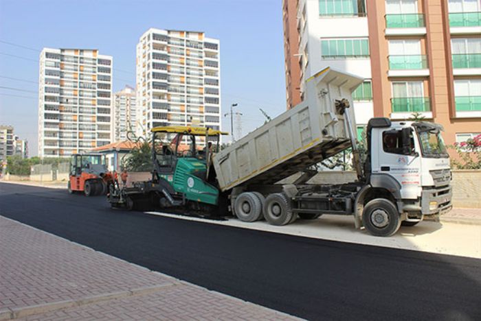 Okan Merzeci Mahallesi yol almas tamamland