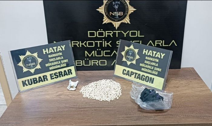 Drtyol'da uyuturucu operasyonu