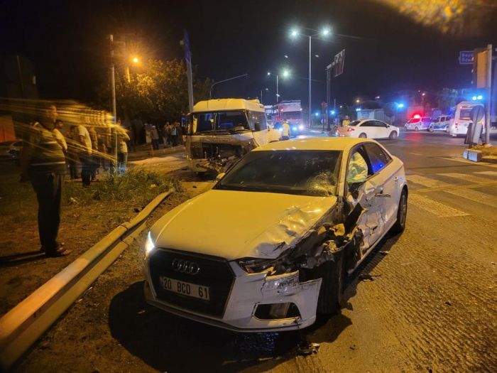 Nazilli'de zincirleme trafik kazas