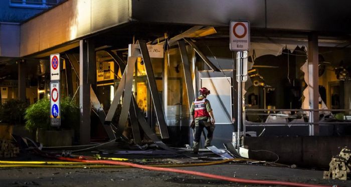 svire'de kapal otoparkta patlama