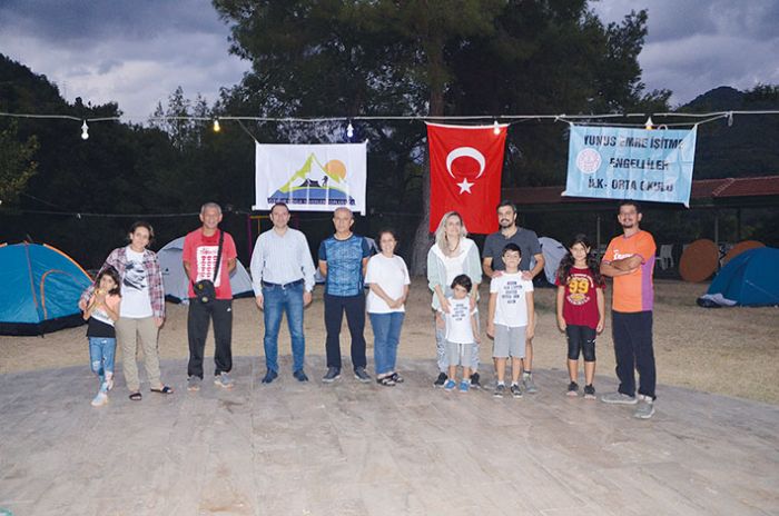 Mersinli doa tutkunlar Kozanda kamp yapt