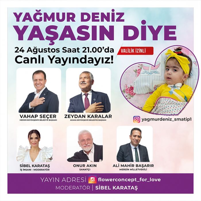 SeerdenSMA hastas Yamur Deniz iin dayanma ars