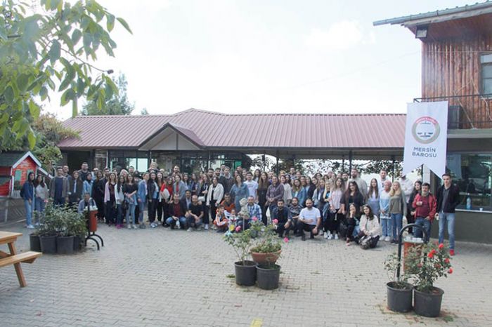 Mersin Barosu stajyer avukatlar kahvaltda bulutu