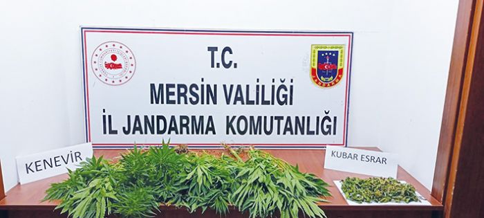 Mersin’de uyuturucu operasyonu: 7 gzalt