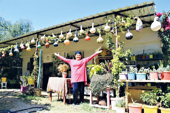 Kzkalesinde botanik bahesi ile grenleri hayran brakyor