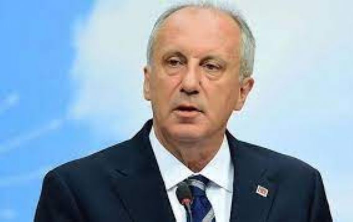 Muharrem nce Cumhurbakanl adaylndan ekildi