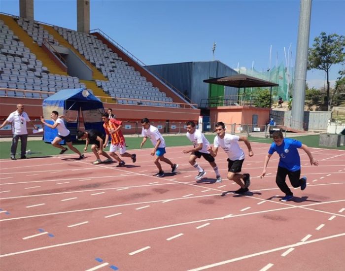 Serhat Trker zel Sporcular Mersin Atletizm ampiyonas Balad