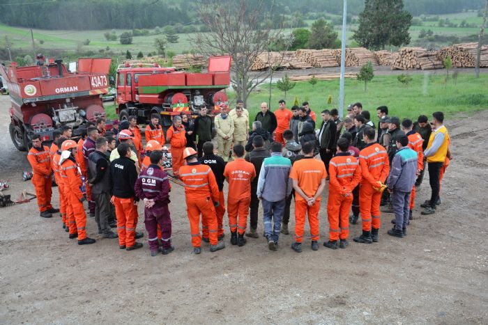 Ktahya OBMde, iba eitim ve tatbikatlar