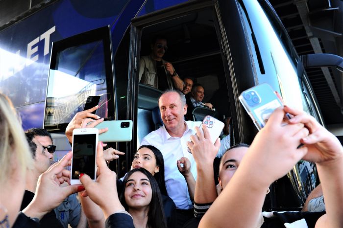 Memleket Partisi Genel Bakan Muharrem nce Mersin’deydi