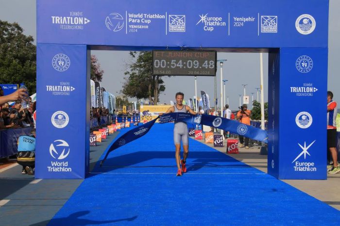 Mersin'de Avrupa Triatlon Gen Kadnlar ve Gen Erkekler Kupas yapld