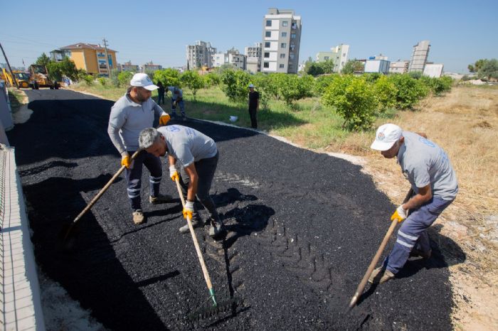 Mezitlide yol bakm almalar devam ediliyor