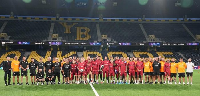 Galatasaray, Young Boys ma hazrlklarn tamamlad