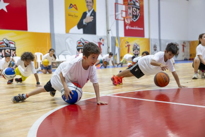 Bykehirin basketbol kursuna youn ilgi 