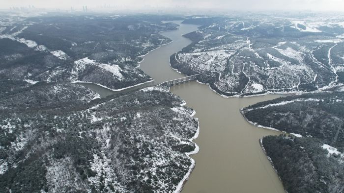 stanbulda kar ya etkili olurken barajlardaki doluluk oran yzde 70i geti