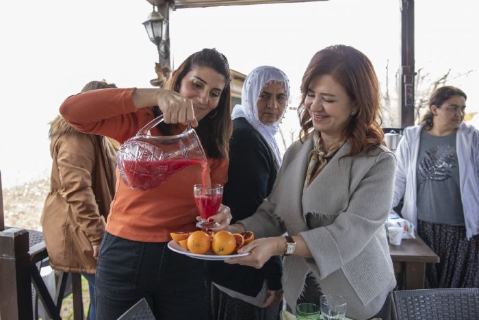 Mersinden Kadn Kooperatifinden Mersin Tarmna Byk Katk