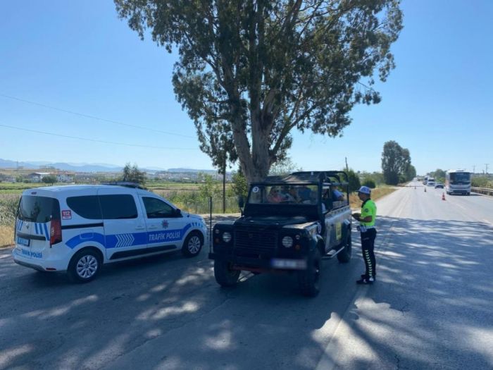 Alanya ve Manavgatta safari aralar denetlendi