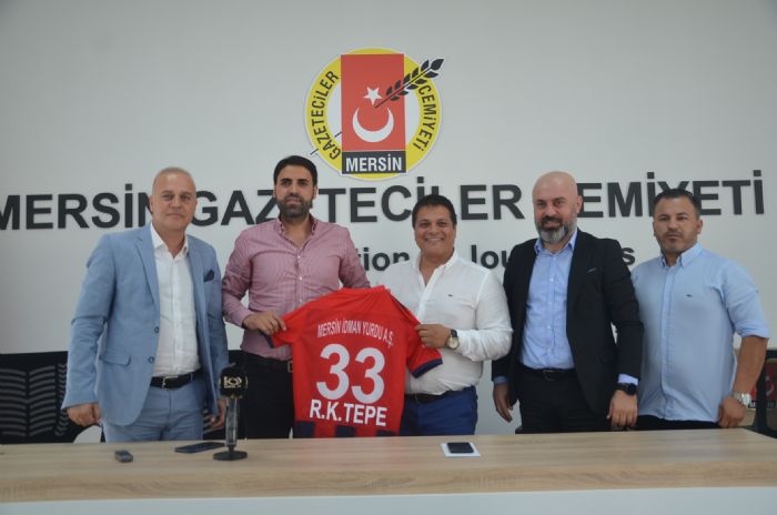 Yeni Mersin dmanyurdu Ynetimi Mersin basn ile bulutu