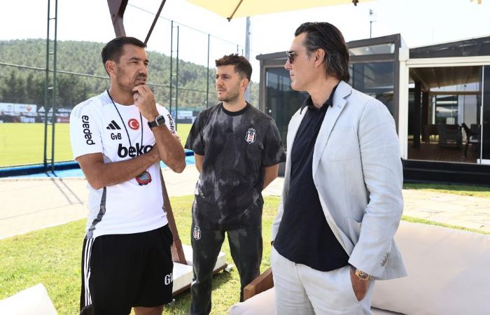 Vincenzo Montella'dan Beikta'a ziyaret