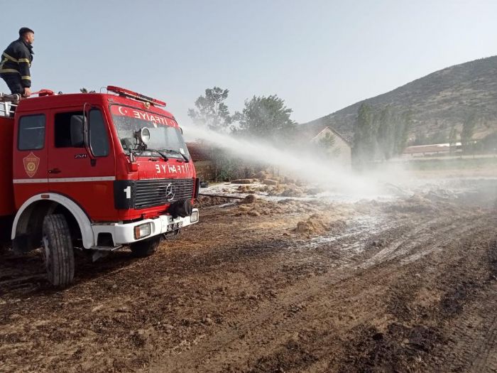 Isparta'da kan yangnda 80 dnm tarm arazisi kle dnd