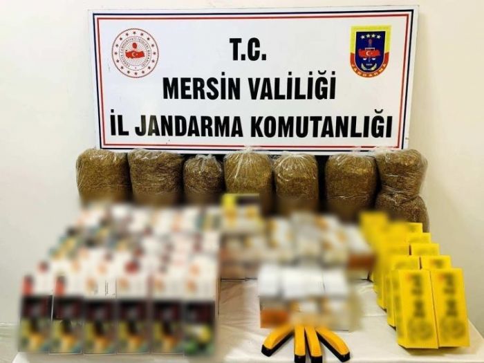 Mersin'de kaak sigara retenlere operasyon: 3 gzalt