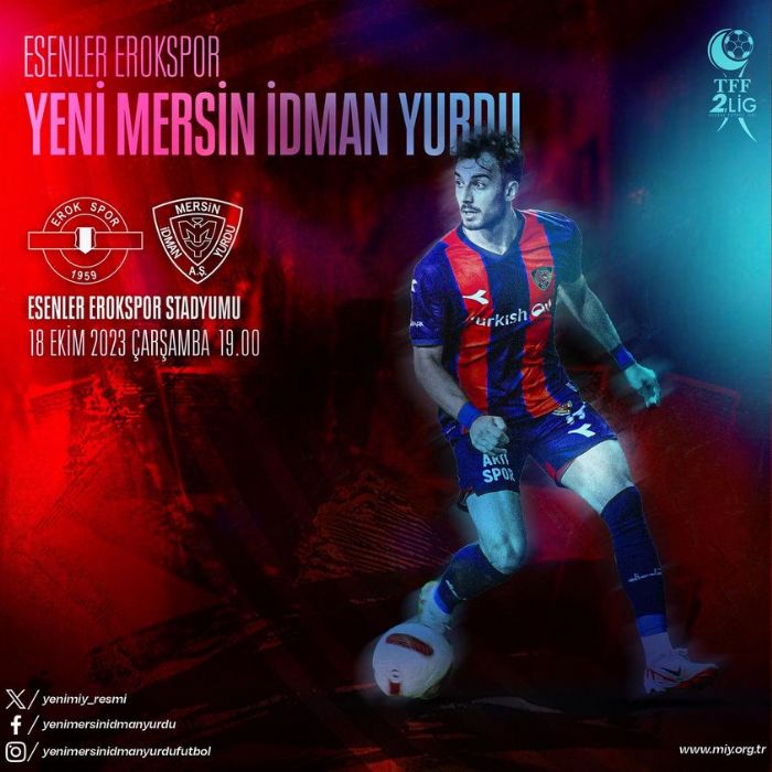 Yeni Mersin dman Yurdu ile Esenler Erokspor ile karlaacak