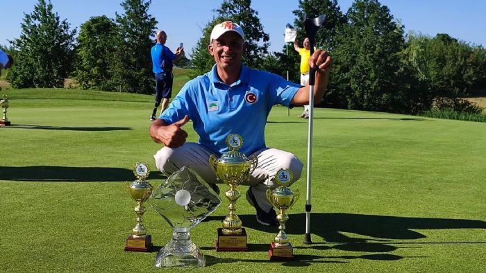 Milli golf Mehmet Kazan ekyada ampiyon