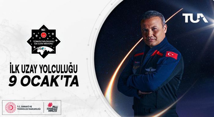 Mersinli Astronot umaya hazrlanyor