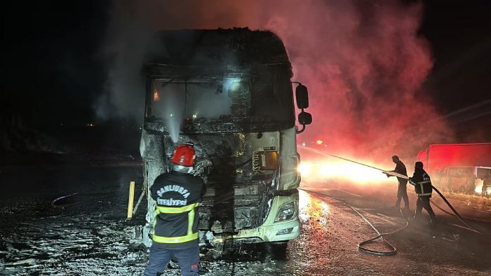 Siverek'te alevlere teslim olan tr kullanlamaz hale geldi