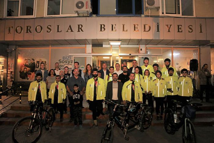 Toroslardan, Antkabire 550 km pedal evirecekler