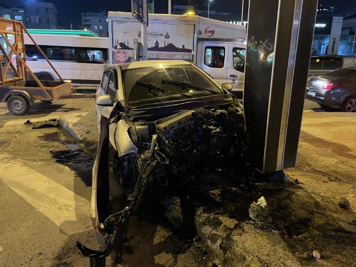 Zeytinburnunda trafik kazas