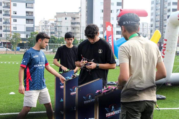 TEKNOFEST Drone ampiyonas Mersin'de balad