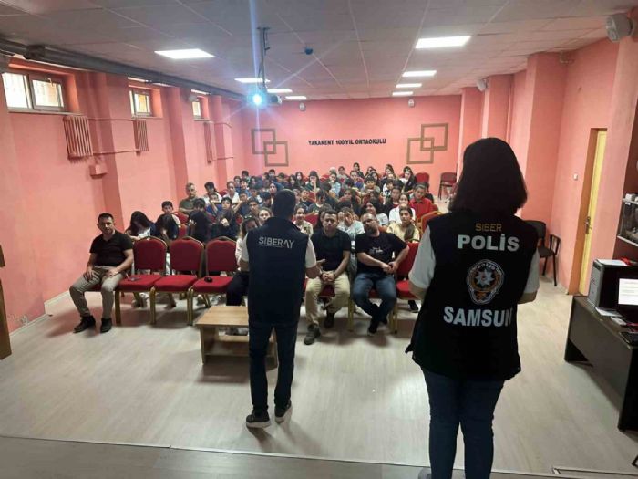 Samsun polisi yasa d bahis konusunda rencileri bilgilendirdi