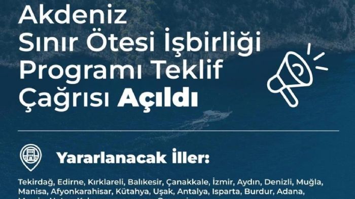 Akdeniz Havzas Programyla proje gelitirme imkan