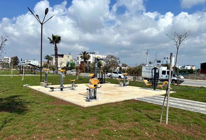 Karaduvar Sahilinde Park ve Yeil Alanlar Yenileniyor