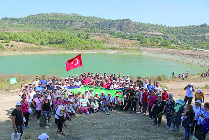 Binlerce mersinli doa yrynde bulutu