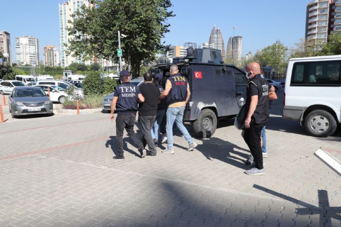 Mersin'deki terr operasyonunda 3 tutuklama 