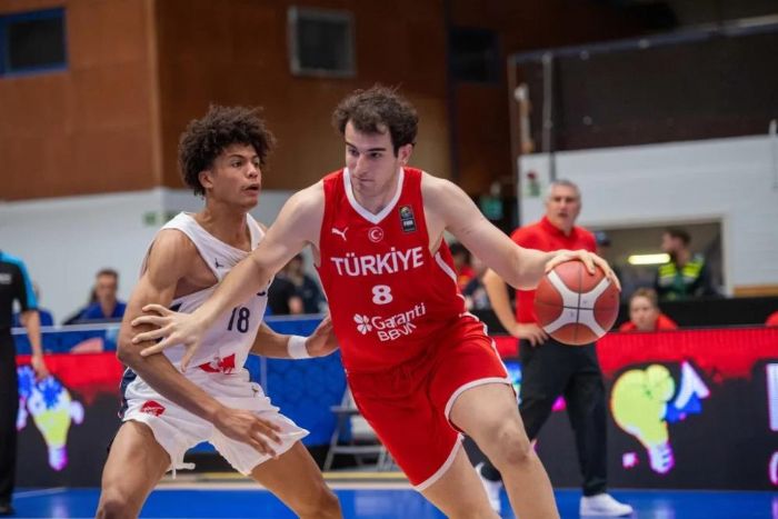 FIBA 18 Ya Alt Erkekler Avrupa ampiyonas'nda Trkiye, Fransa'ya malup oldu