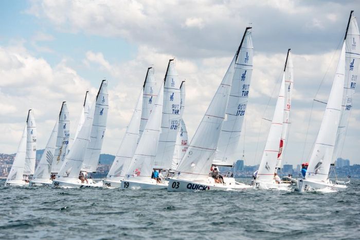 12. TAYK Slam-Eker Olympos Regatta Yelken Yarlarnda ilk gnn sonular belli oldu