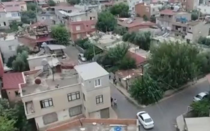 Aranan ahslar drone destekli operasyonla yakaland