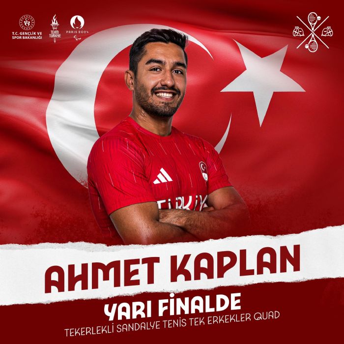 Mersinli Milli Sporcu Ahmet Kaplan yar finalde