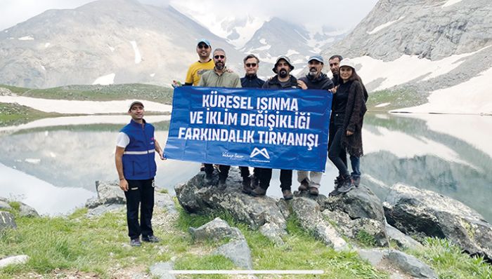 Bykehir personelinden doa ve iklim iin farkndalk trman