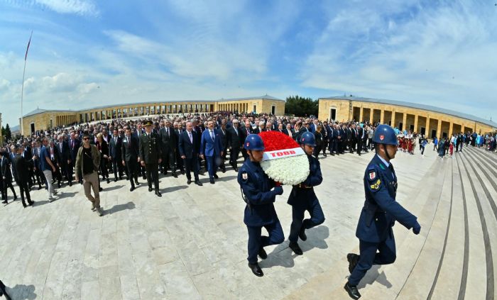 TOBB heyeti Antkabiri ziyaret etti