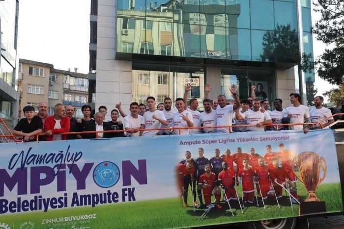 Gebze Belediyesi Ampute Futbol Takm Sper Lig’e ykseldi