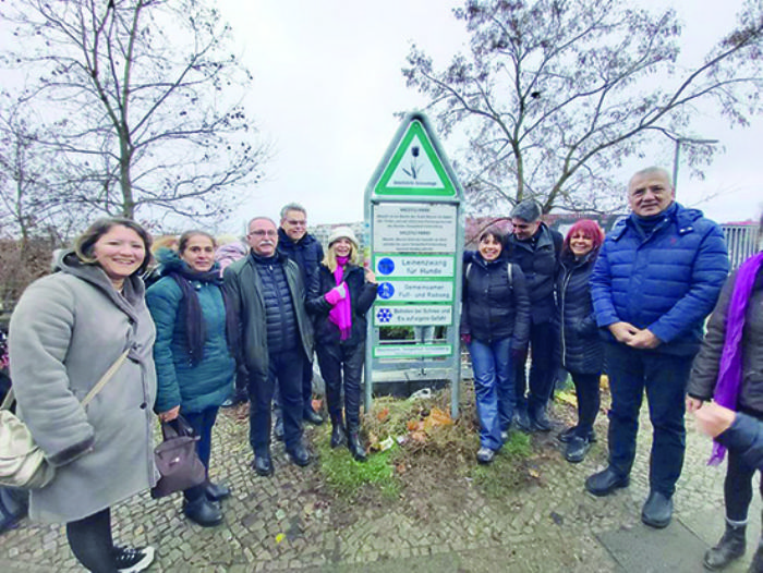 Berlinin orta yerinde Mezitli Park