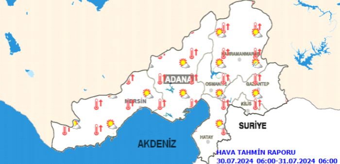 Mersin hava durumu