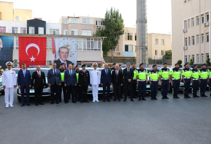 Mersin'de l Jandarma Komutanl Karakol Devir Teslim Treni gerekletirildi